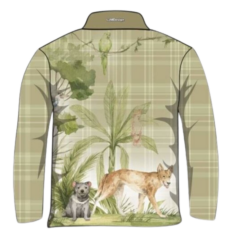 ★Pre-Order★ Australian | Australia Fauna Tartan Shirt Long or Short Sleeve Z and TEE Aussie Australia Australia Day Australian Australiana camping fishing shirt girls KIDS KIDS ALL kids design KIDS DESIGNS Kids UV rated shirt koala LJM Preorder quick dry spo-default spo-disabled sun sun shirt sun shirts sunsafe swim shirt uv WOMEN'S DESIGNS