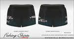 ★Pre-Order★ Rugby Shorts | Indigenous Waterhole Barramundi Black Shorts LJM Designs Aussie AUSSIE FLAG Australia Australia Day Australian Australian Camping OG Australiana blue camping DAD FATHER'S DAY FISH DESIGNS FISHING HIM ALL in stock LJM men MEN'S DESIGNS mens MEN’S DESIGNS quick dry spo-default spo-disabled sun sun shirt sun shirts sunsafe SWIMMING uv z&tee