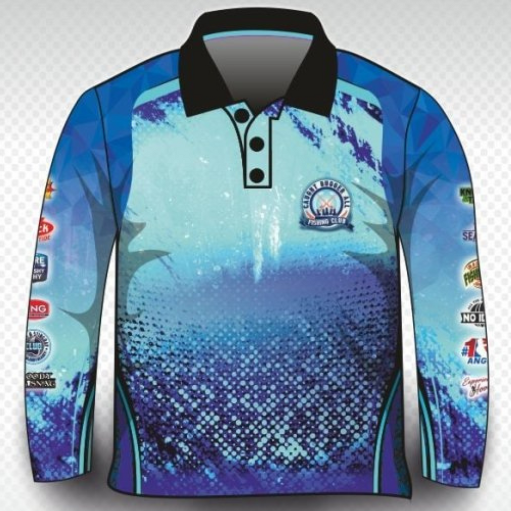 ★Pre-Order★ Fishing | Caught Bugger All Fishing Club Blue Fishing Shirt - Z&Tee Z and TEE camping FISH DESIGNS FISHING LJM men MEN'S DESIGNS mens Preorder quick dry spo-default spo-disabled sun sun shirt sun shirts sunsafe uv