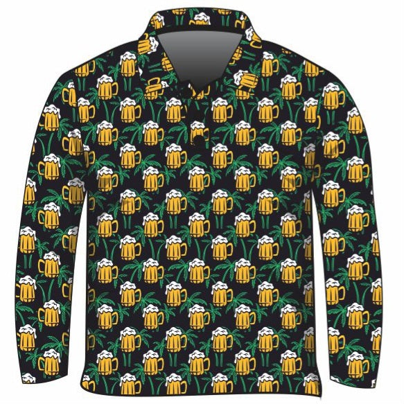 ★Pre-Order★ Tropical | Beer Hawaiian Shirt Long or Short Sleeve Z and TEE Aussie Australia Australia Day Australian Australiana camping cruise Cruising fishing shirt girls KIDS KIDS ALL kids design KIDS DESIGNS Kids UV rated shirt koala LJM PATTERN AND PLAIN DESIGNS Preorder quick dry spo-default spo-disabled sun sun shirt sun shirts sunsafe swim shirt tropical TROPICAL DESIGNS uv