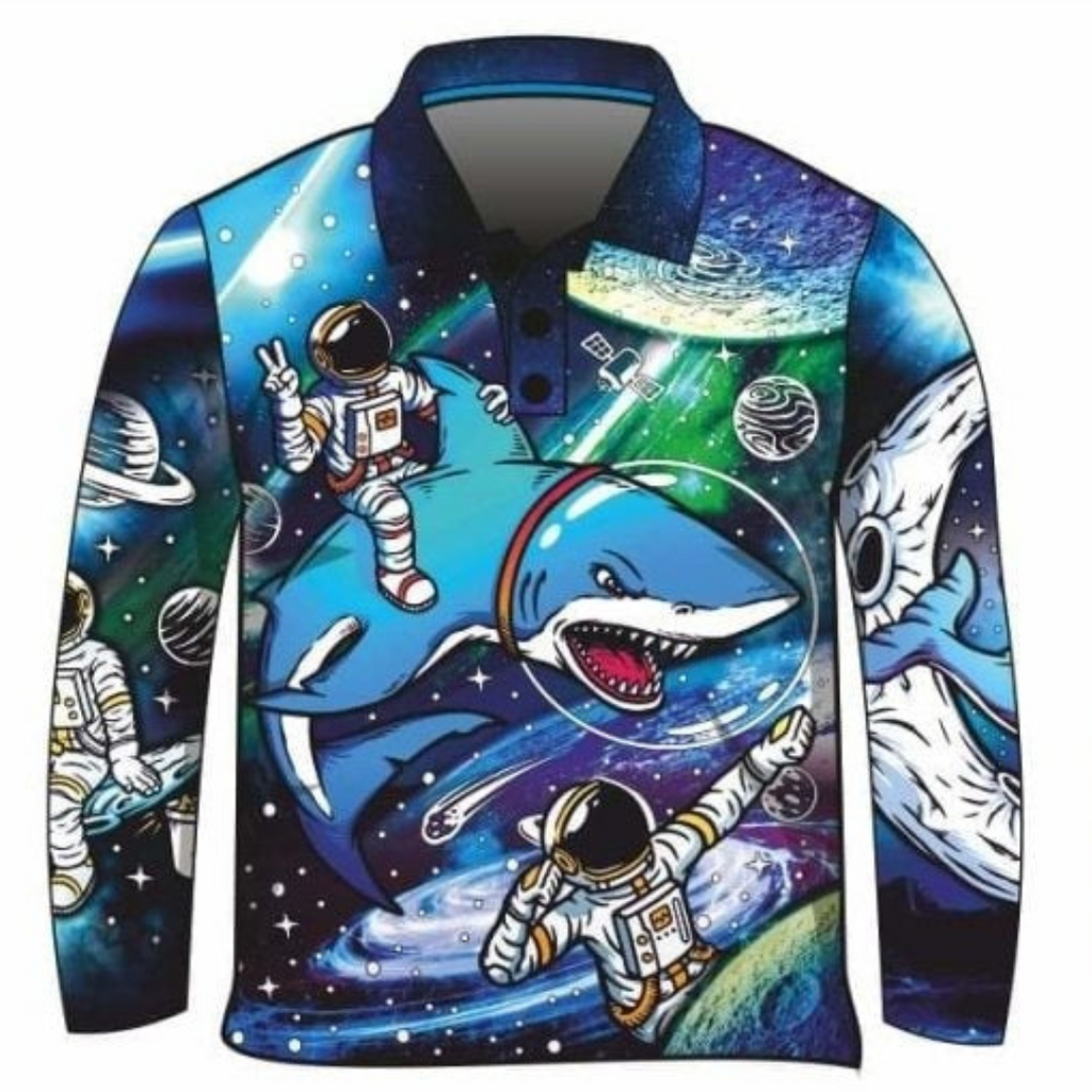 ★Pre-Order★ Kids | Astronaut in the Ocean Shirt Long or Short Sleeve Z and TEE boy boys BOYS DESIGNS camping fishing kid Kid's Fishing Kid's Fishing Apparel Kid's Fishing Shirt Kid's Uv Rated Shirts KIDS KIDS ALL kids design KIDS DESIGNS Kids UV rated shirt LJM men mens Preorder quick dry spo-default spo-disabled sun sun shirt sun shirts sunsafe uv