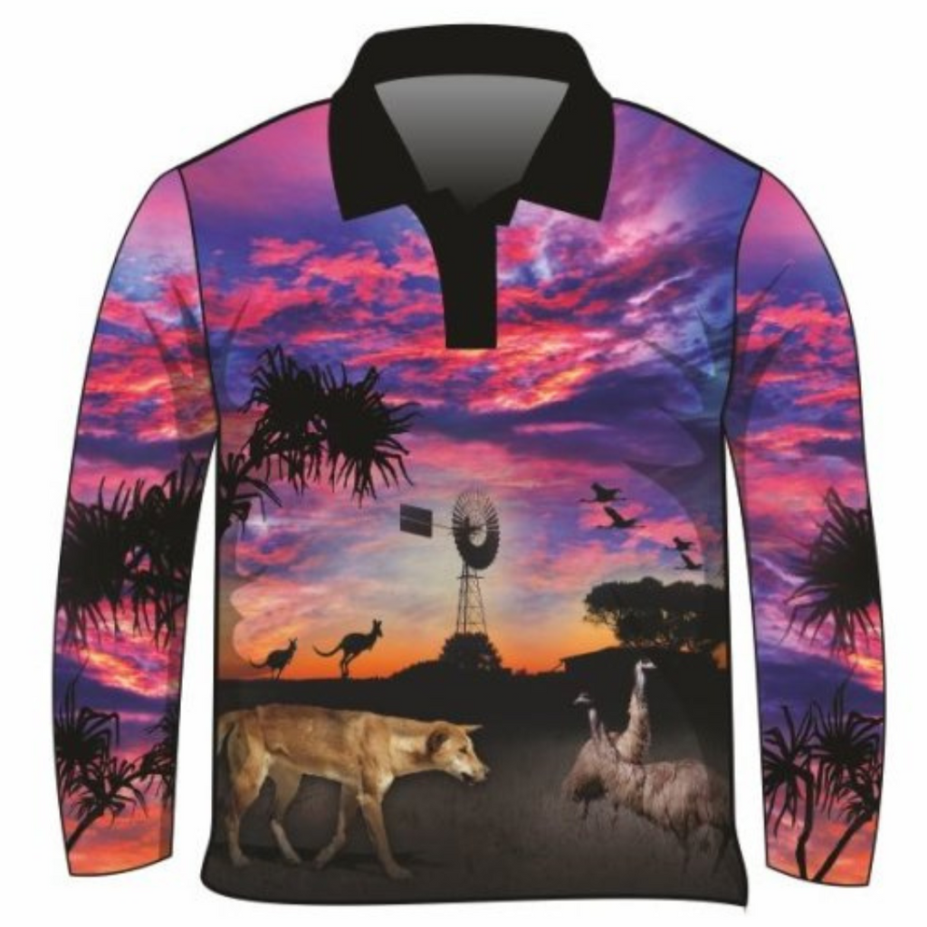 Australian | Camping Pink Short or Long Sleeve Sun/Fishing Shirt Z and TEE Aussie Australia Australia Day Australian Australian Camping OG Australiana camping CAMPING AND CARAVAN DESIGNS camping shirt FISHING Girls HER ALL In Stock ladies LJM mum pink quick dry spo-default spo-disabled sun sun shirt sun shirts sunsafe SWIMMING uv Women WOMEN'S DESIGNS Women's Fishing Women's Fishing Shirt womens z&tee