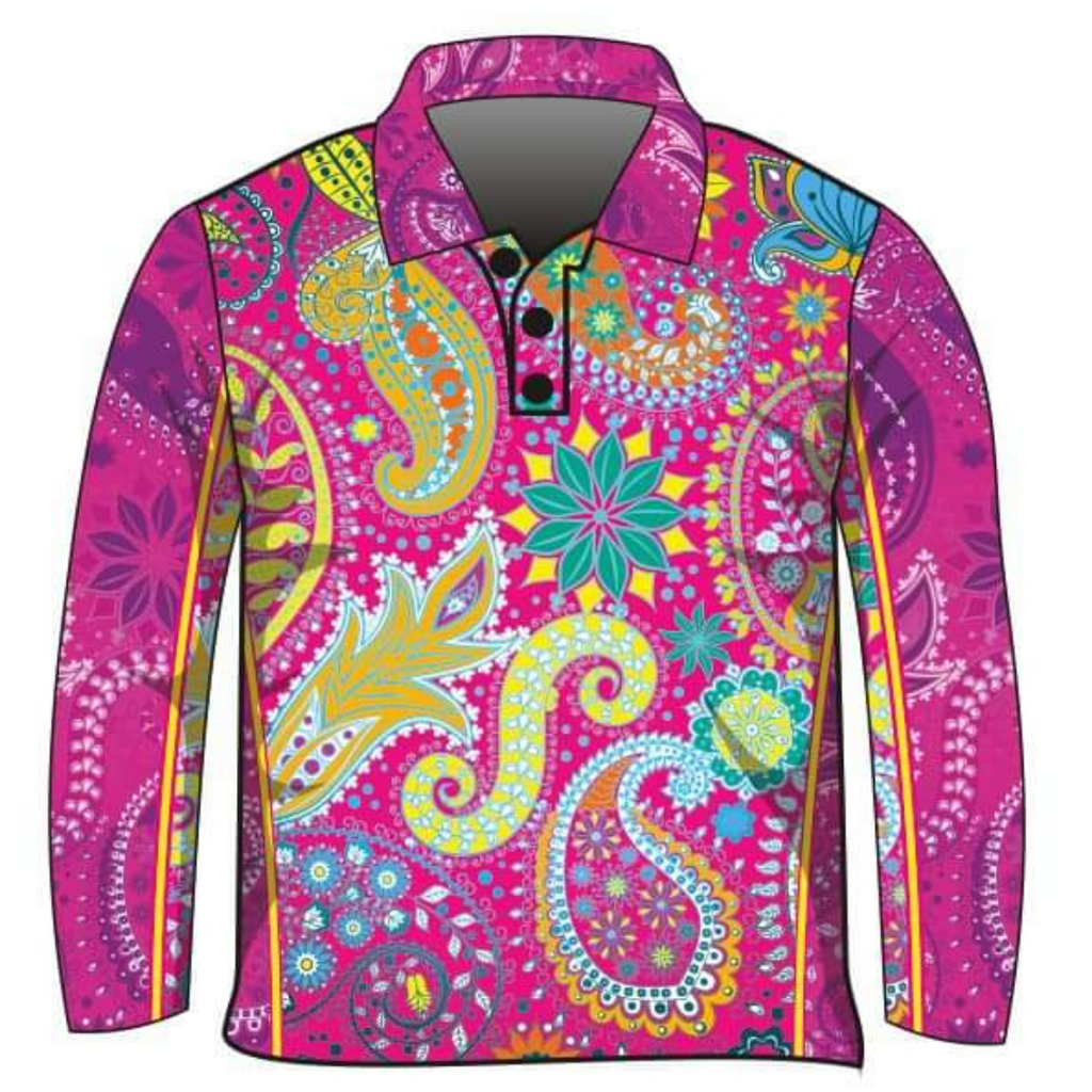 ★Pre-Order★ Western | Paisley Rainbow Shirt Long or Short Sleeve Z and TEE camping COUNTRY WESTERN DESIGNS fishing GIRLS DESIGNS KIDS KIDS ALL kids design KIDS DESIGNS Kids UV rated shirt LJM men mens Preorder quick dry spo-default spo-disabled sun sun shirt sun shirts sunsafe uv WOMEN'S DESIGNS