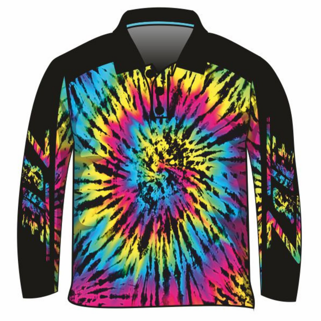 ★Pre-Order★ Tie Dye Sun Shirt Long or Short Sleeve Z and TEE camping fishing girls GIRLS DESIGNS KIDS KIDS ALL kids design Kids UV rated shirt LJM pink Preorder purple quick dry spo-default spo-disabled sun sun shirt sun shirts sunsafe uv WOMEN'S DESIGNS