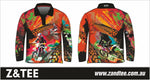 ★Pre-Order★ Motorbike Orange Shirt Long or Short Sleeve Z and TEE boy boys BOYS DESIGNS camping dirt bike fishing honda LJM men MEN'S DESIGNS mens MEN’S DESIGNS Preorder quick dry spo-default spo-disabled sun sun shirt sun shirts sunsafe uv xtreme